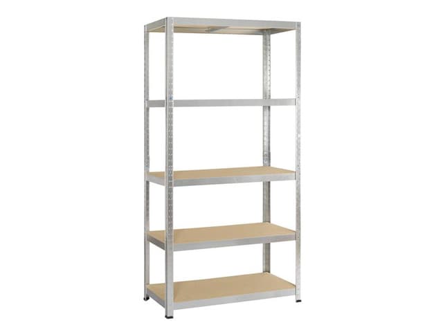 Etagere Metal/bois/galva 176X90X40CM - 200KG
