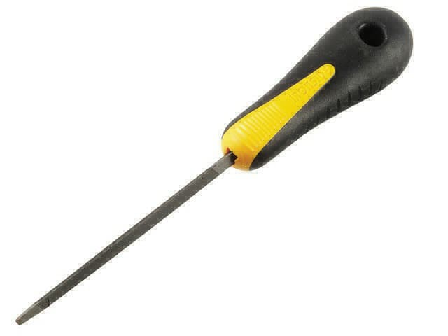Zaagvijl 3-KANT Erg Dun Halfz.acht 125MM