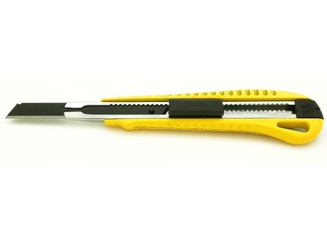 Cutter Lame Rectractable 9MM - Corps Metal