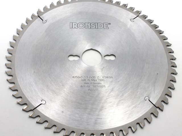 Lame Scie Ø250mm - 60 Dents Hm3000 Laser-kg