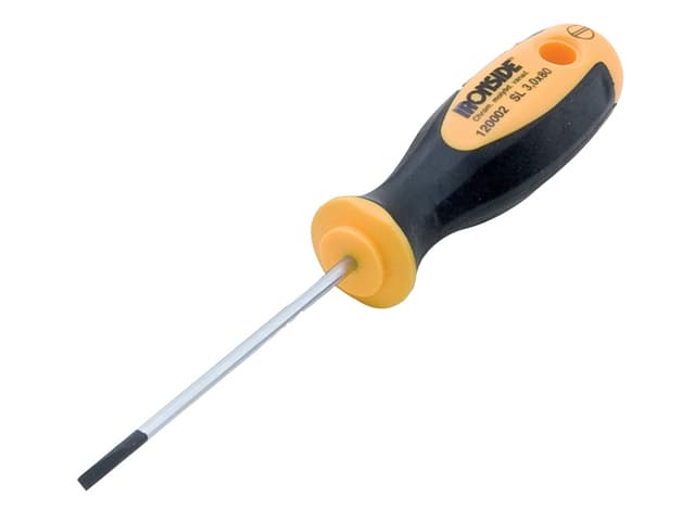 Tournevis Plat 2,5X75 Lame Ronde Cr/mo
