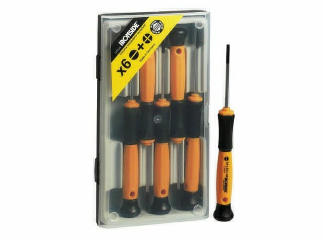 Set 6 Tournevis Precision (4 Sl+2 PH)