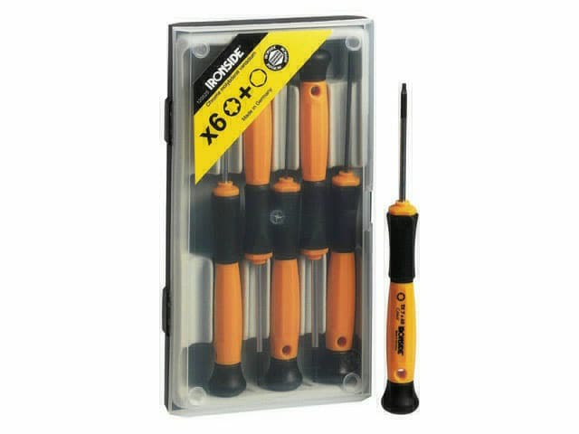 Tournevis Precision 6PCS.(4 Torx+2 Hex)