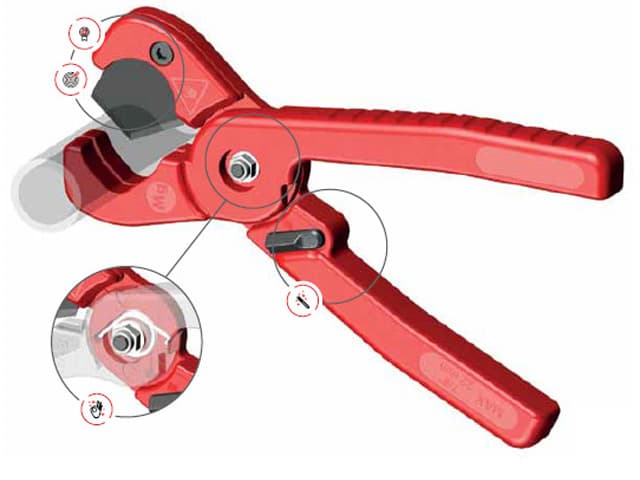 Coupe-tube P/plastique 22MM (7/8")
