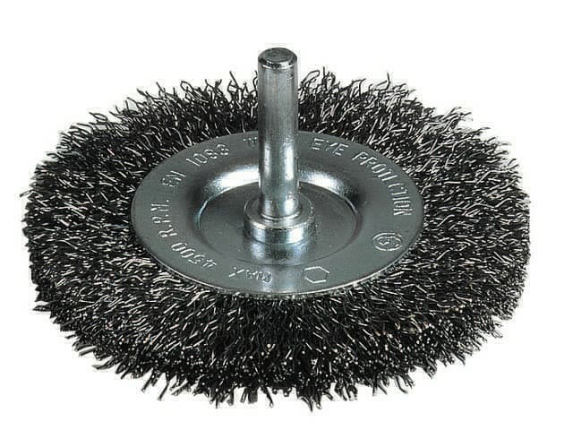 Brosse Circulaire D100x12mm Tige 6MM