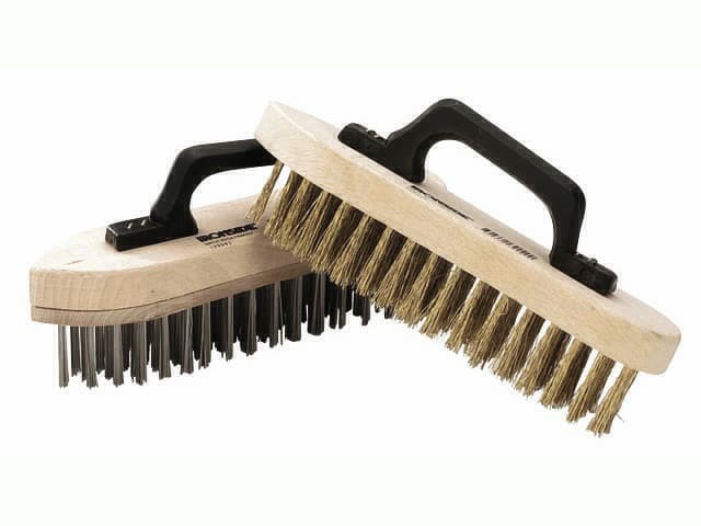 Brosse Poignee 5 Rangs Acier 0,40MM