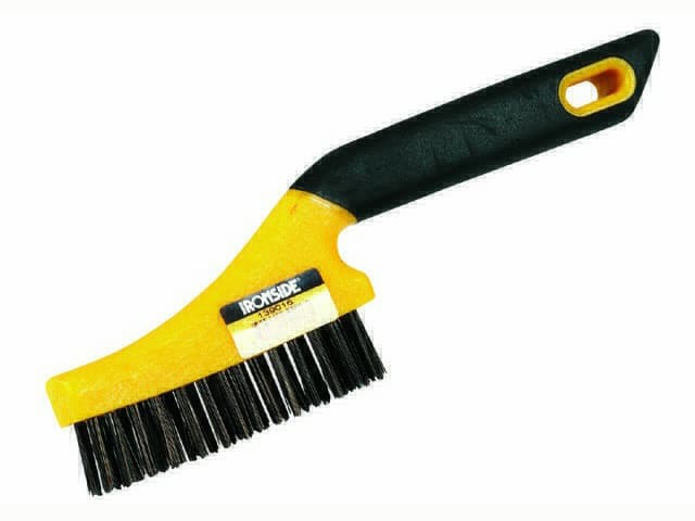Brosse A Main Bi Compo 3 Rangs Acier