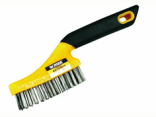 Brosse A Main Bi Compo 3 Rangs Inox