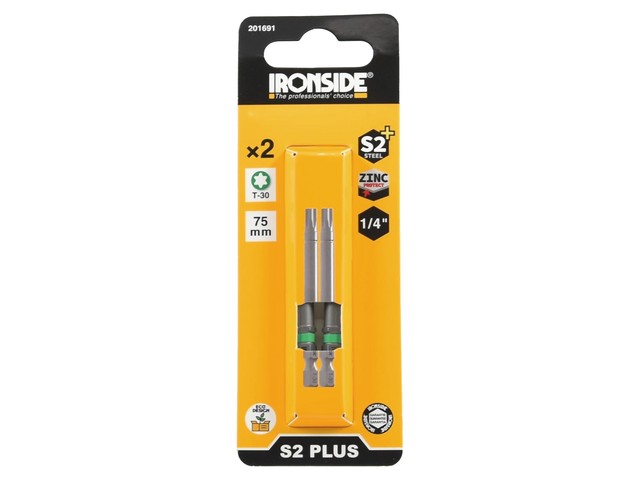 Bits 1/4 X 75 MM, 2PCS Txt 30