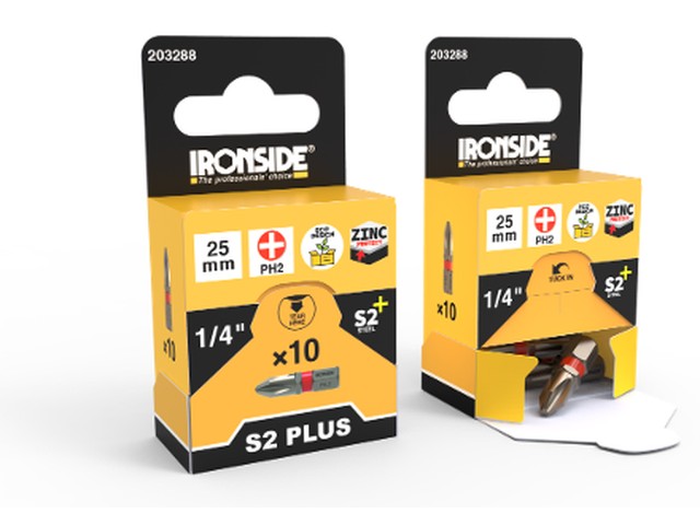 Bits S2+ 1/4 X 25 MM, 10 Pcs Torx 20