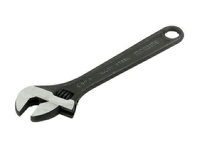 Cle A Molette 08"-200MM Phosphatee-sb