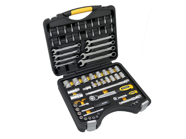 Boite A Douilles 68 Pces. 1/4"+1/2"+CLES (fd)