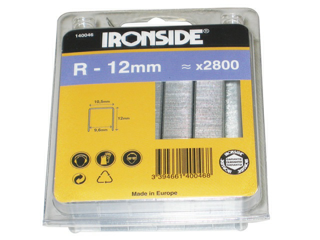 Agrafes R 6MM Blister 2800PCES.