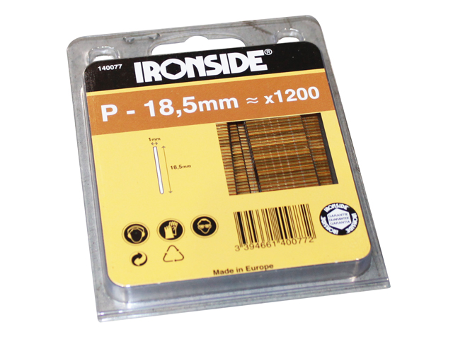 Brads(clou Ss Tete) P 18,5MM Blist 1200PC