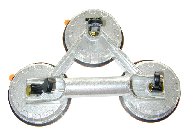 Ventouse 3 Tetes Diam. 123MM 80KG Aluminium