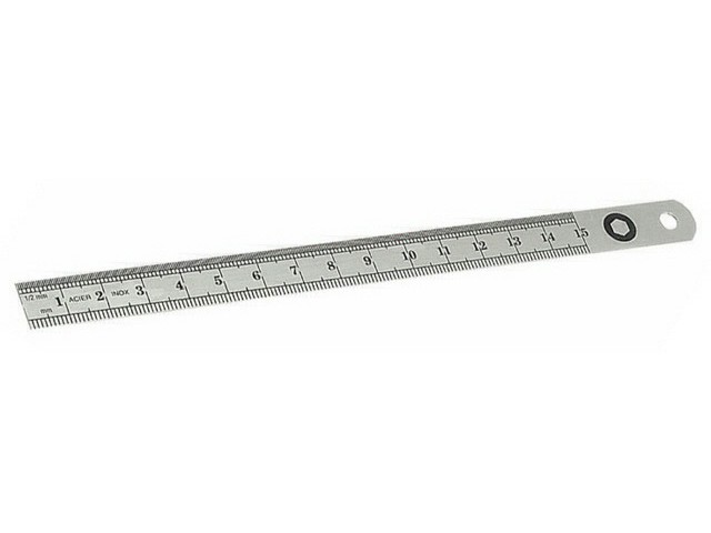 Reglet Flexible Inox 30X1 Long. 300MM