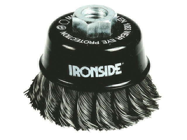Brosse Coupe Acier Torsade D80mm M14