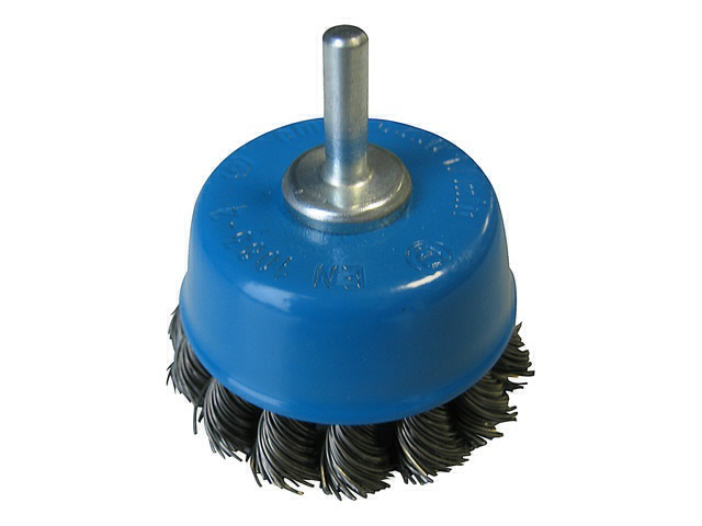 Brosse Coupe D65 Tige D6 Acier Torsade 0,50