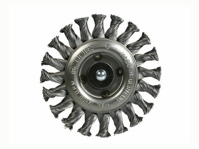 Brosse Circulaire Tors.galva D125x12x22,2mm