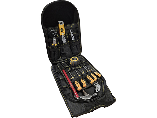 Sac A Dos Outils Garnis - 15 Pcs